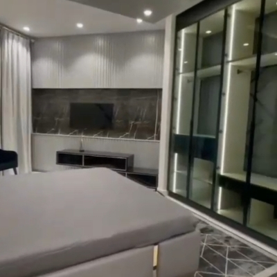 3 Bedroom Drawing Lounge Semi furnished Apartment Available on Easy Installments 